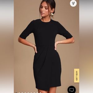 Black Sheath Dress | Lulus, XL